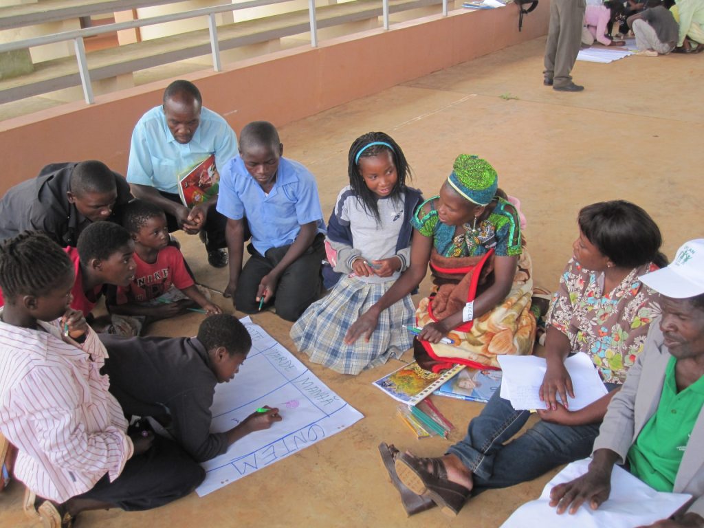 Chidlren can work with adults to identify and solve problems