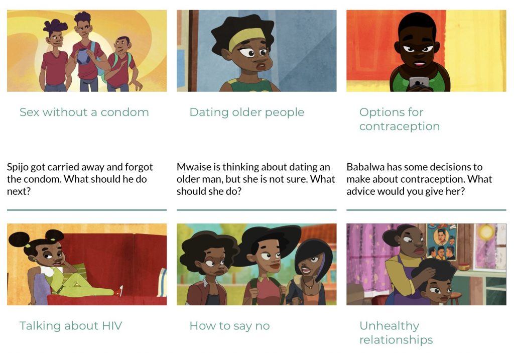 Sexual health quizzes for adolscents.