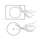 making an eye shield