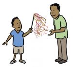 diarrhoea rainbow stick