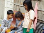 Grade-5-children-about-to-demonstrate-their-role-play-on-balanced-diet-250×189