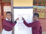 Enkhaba school childen at the HIV workshop – all done