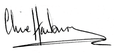 Claire Hanbury's signature