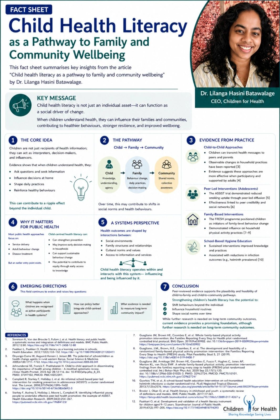 How far does child influence reach?